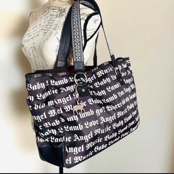 L.A.M.B. Handbags - L.A.M.B. Gwen Stefani Lesportsac Tote Bag with Charm